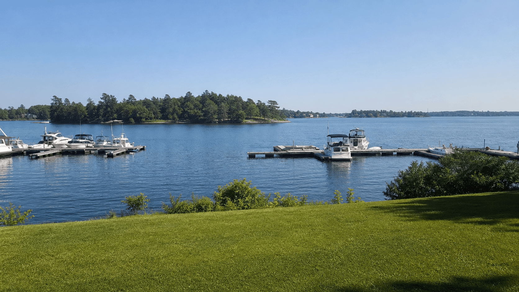 Scenic preview from Riverfront Marina